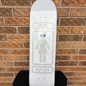 New Oakley Girl Malto Skate Deck 8.5 Holiday 2015 IN WRAP Promotional Skateboard